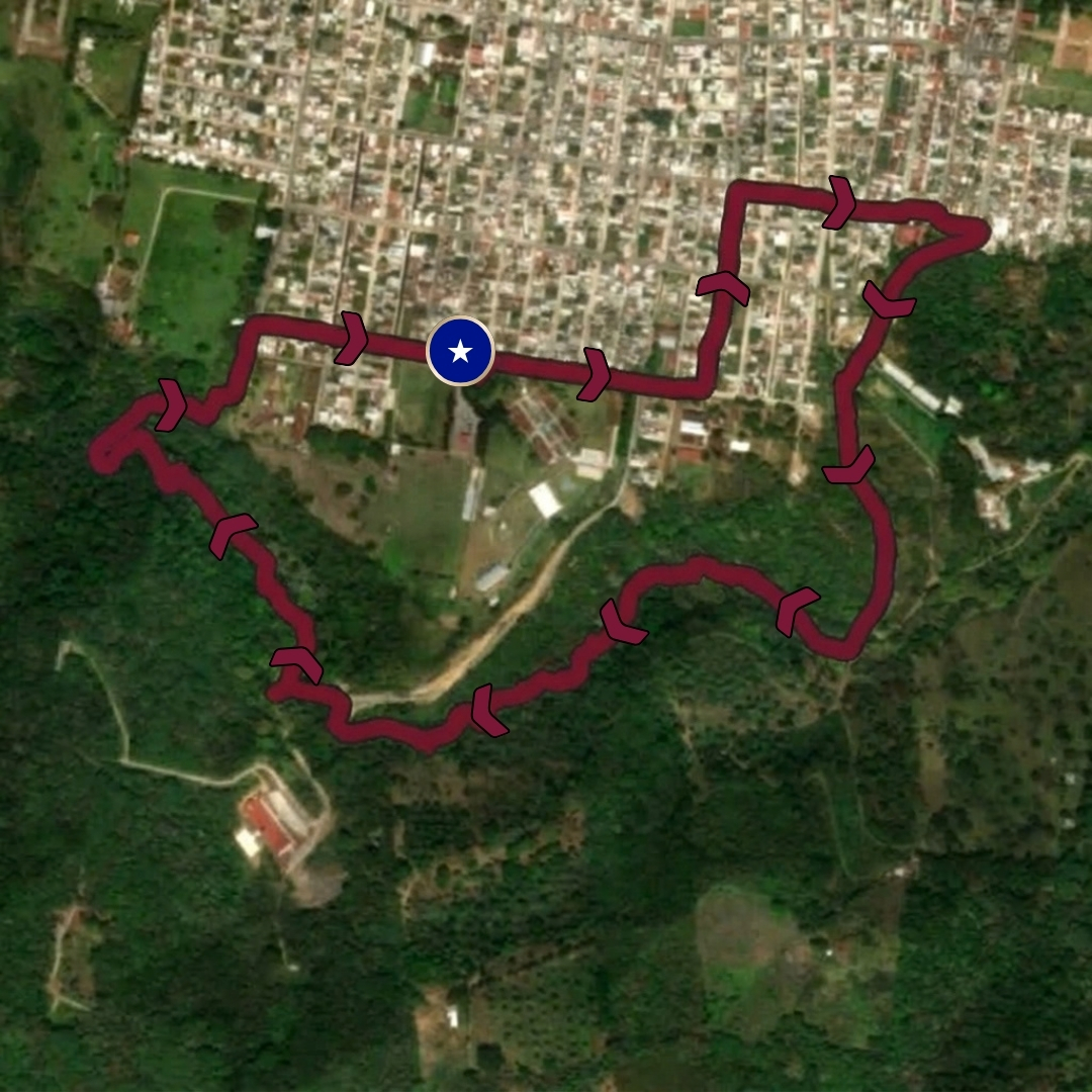 Ruta del Trail de Convivencia ITSH