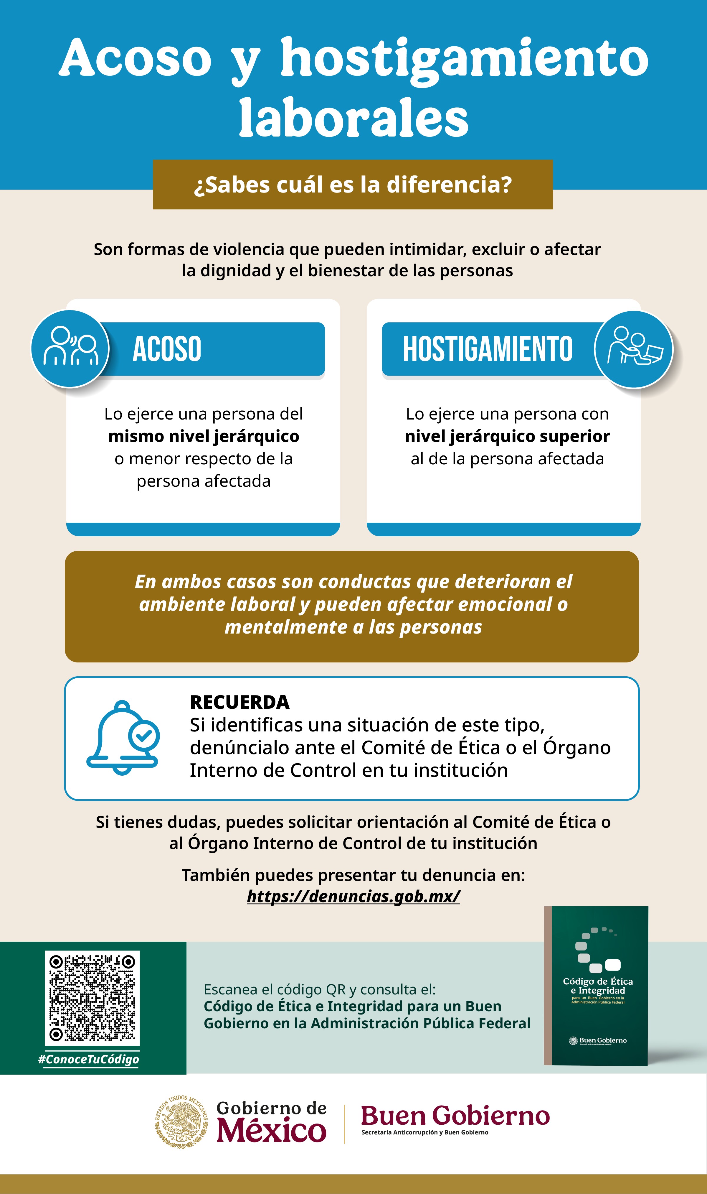 Acoso y hostigamiento laborales